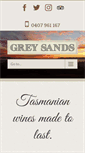 Mobile Screenshot of greysands.com.au